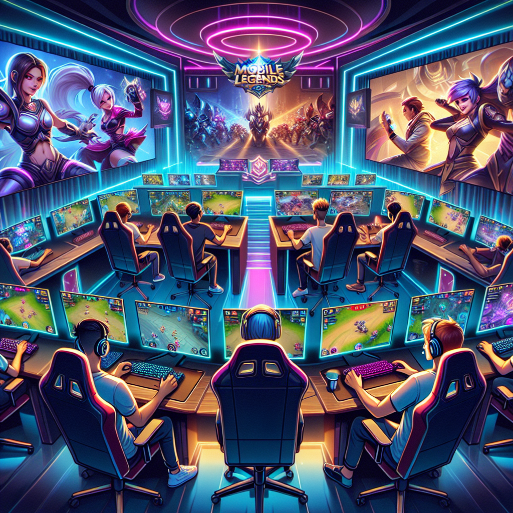 Keseruan Turnamen Mobile Legends di Room Pertandingan Eksklusif!