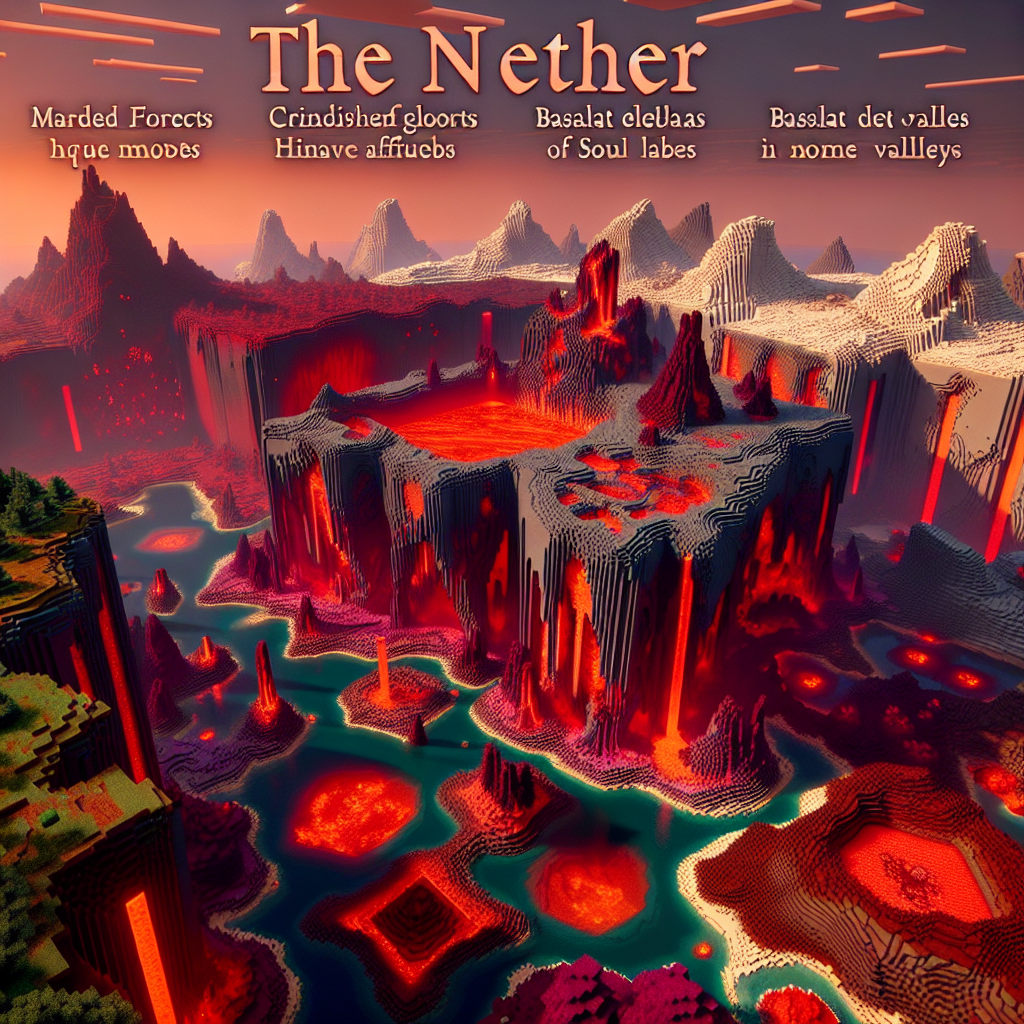 Menjelajahi Nether: Bioma Baru di Minecraft 1.16.0